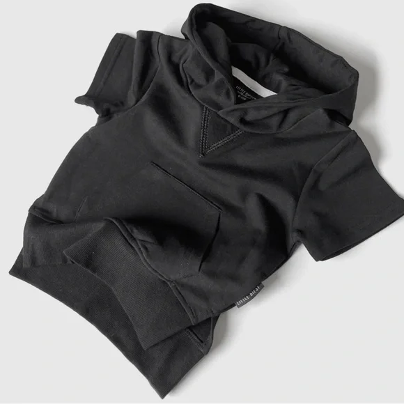 Little Bipsy Black Hoodie and Twill Cargo Pants Set 12-18 month NWT - Picture 6 of 13